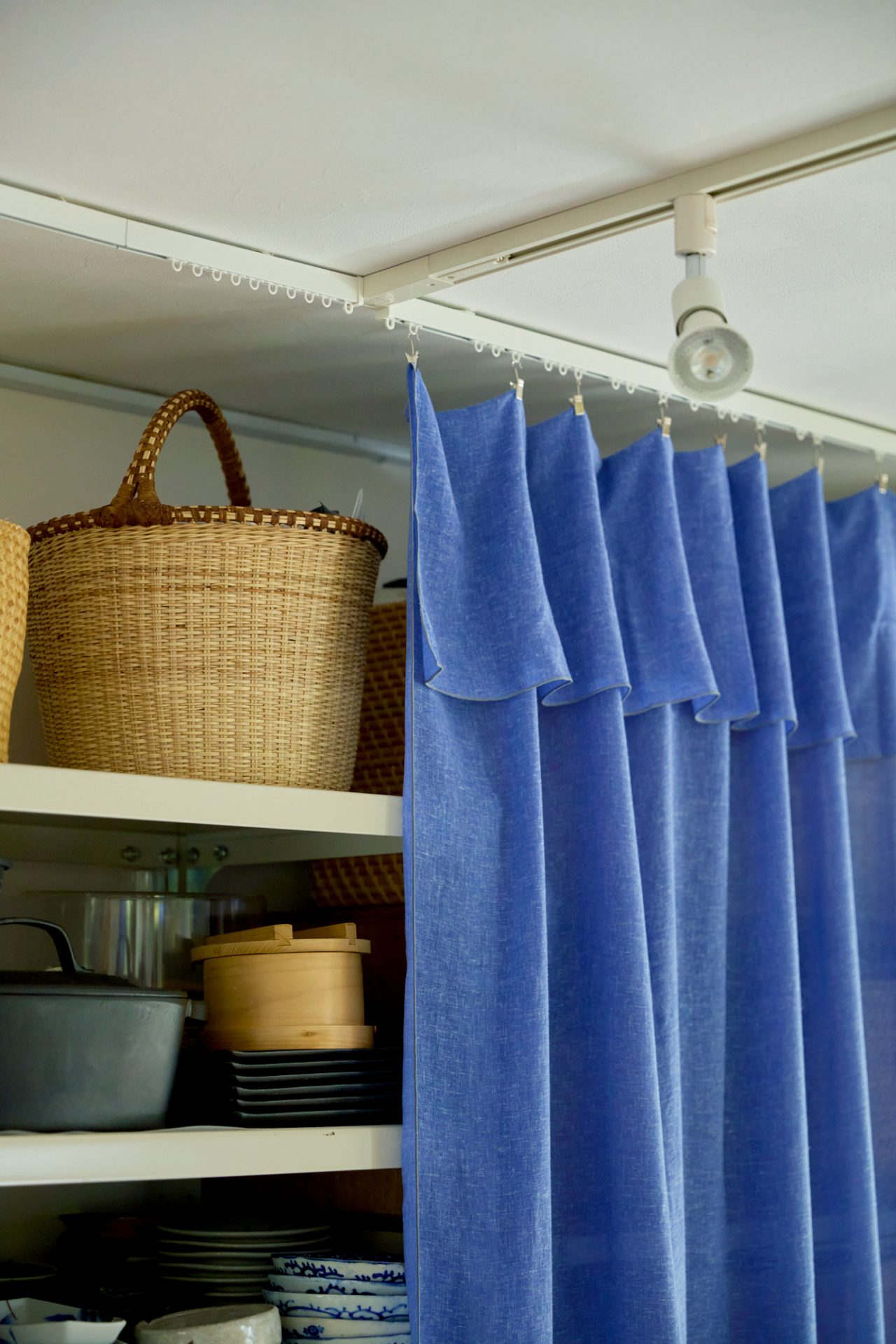 14-23 TOSS、ネイビー、マルチクロス、ieno textile