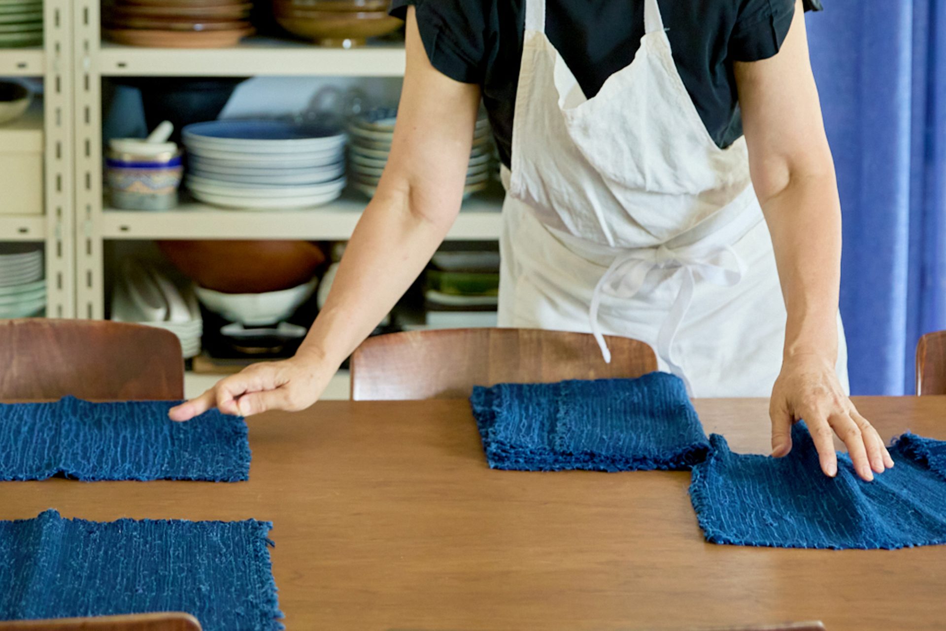 重松久惠、D&DEPARTMENT、ieno textile