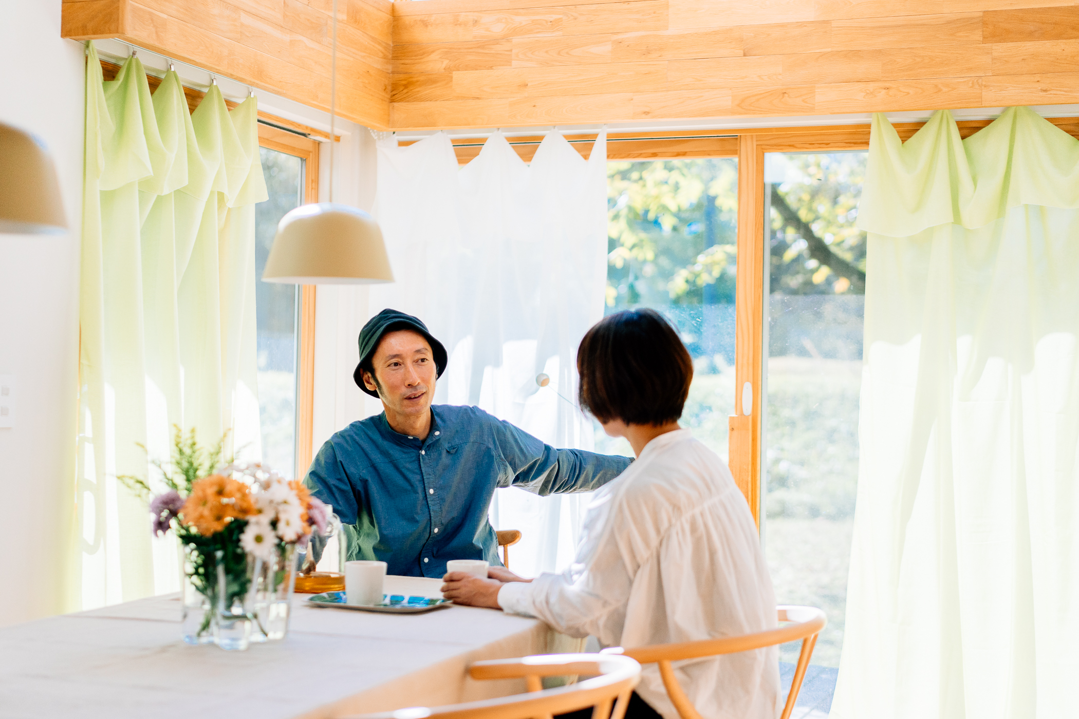 軽やかな住まいで探る、余白がもたらす自由。 | ieno textile