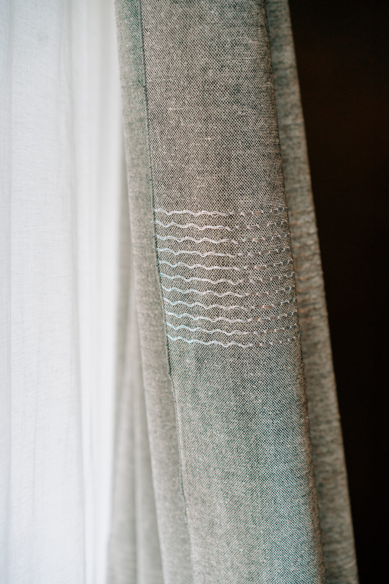 リサイクルカーテン、ieno textile、カーテン