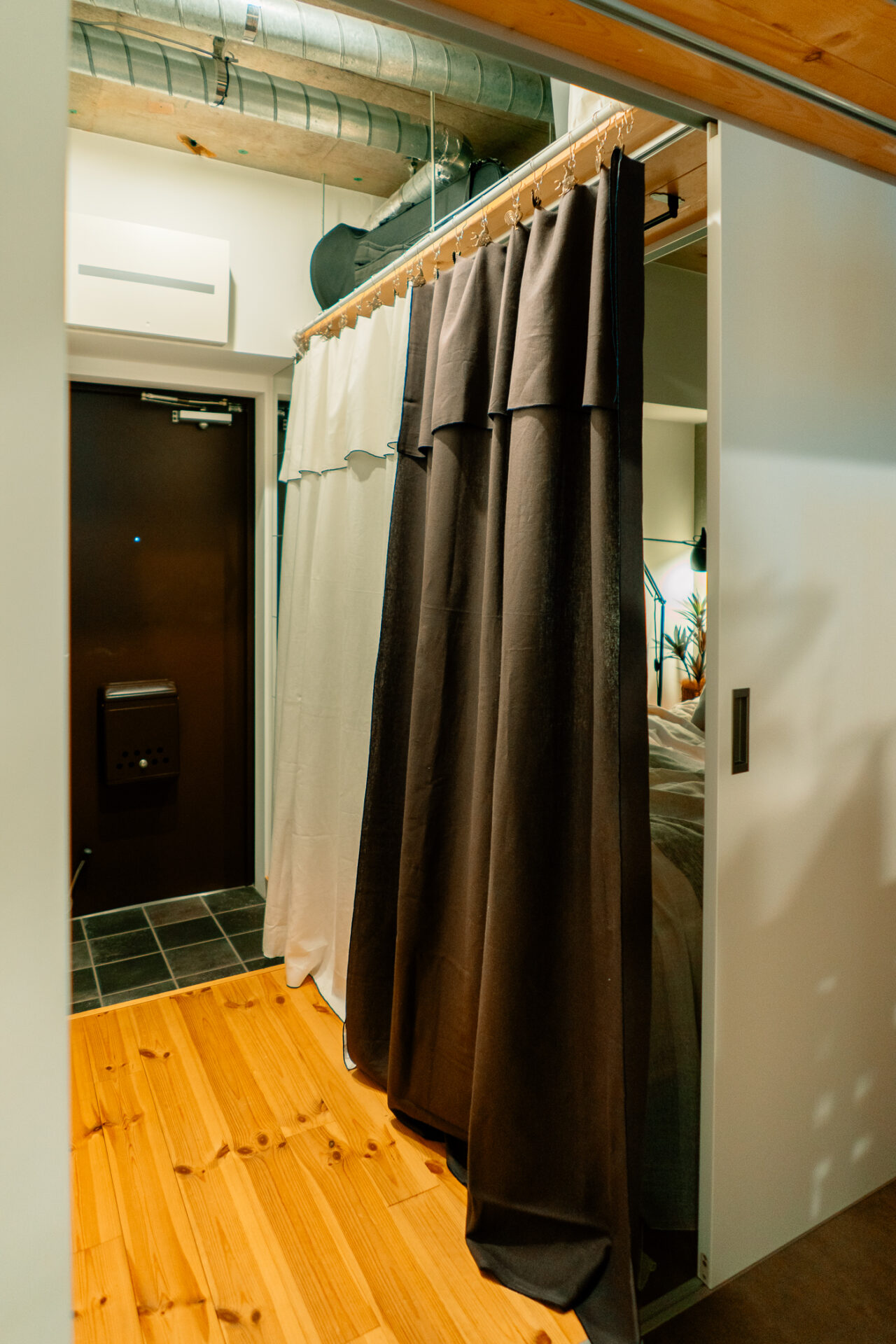 Re.nen、ieno textile、クローゼット布、カーテン