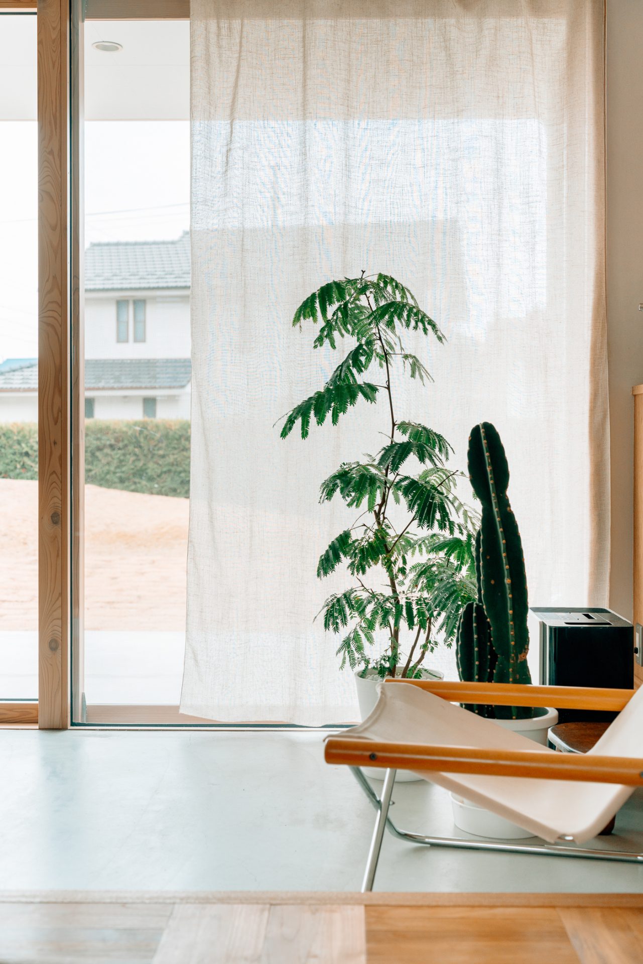 ieno textile,THIME,マルチクロスカーテン,土間のある家
