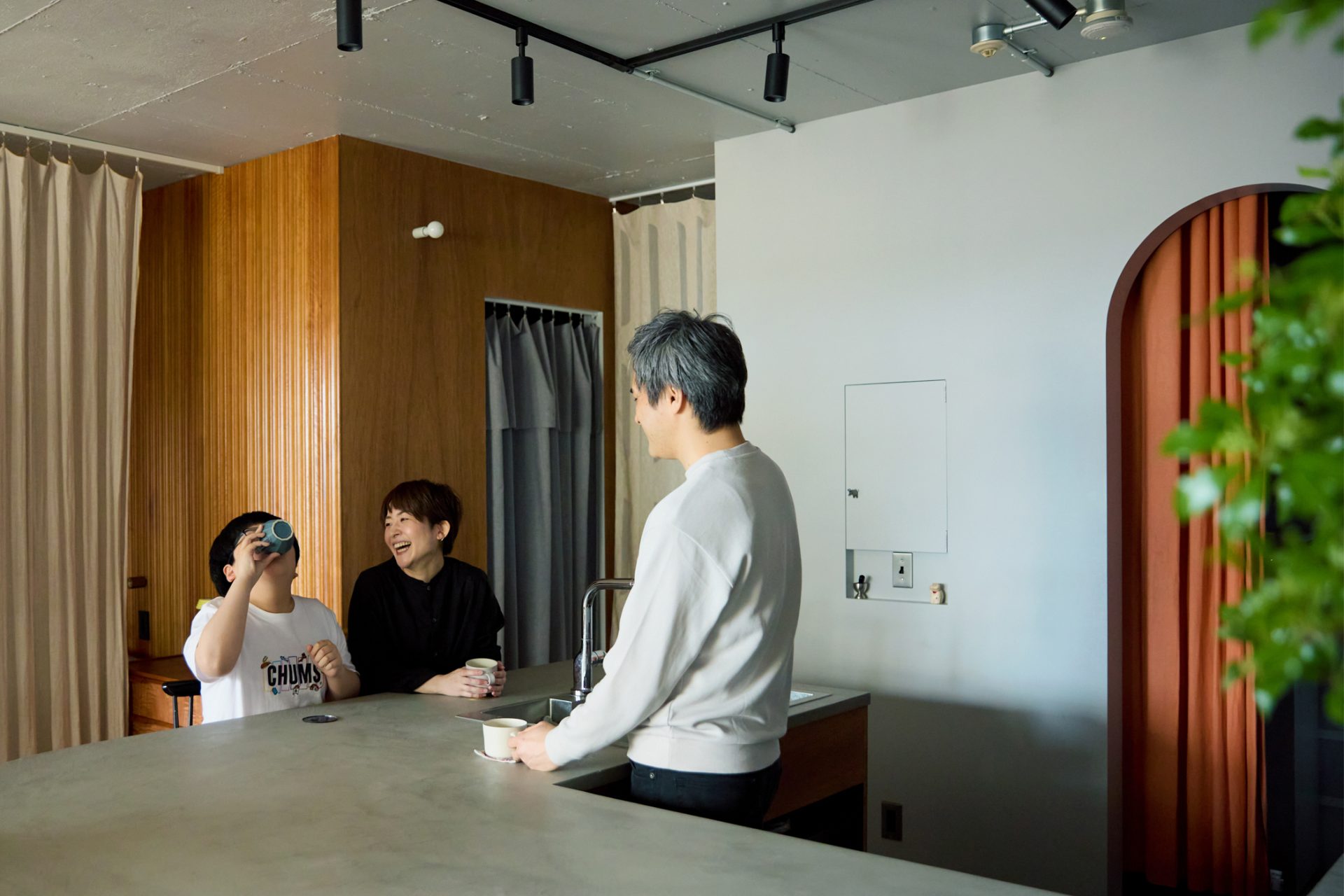 ieno textile,14-23のあるくらし,家族,リノベーション