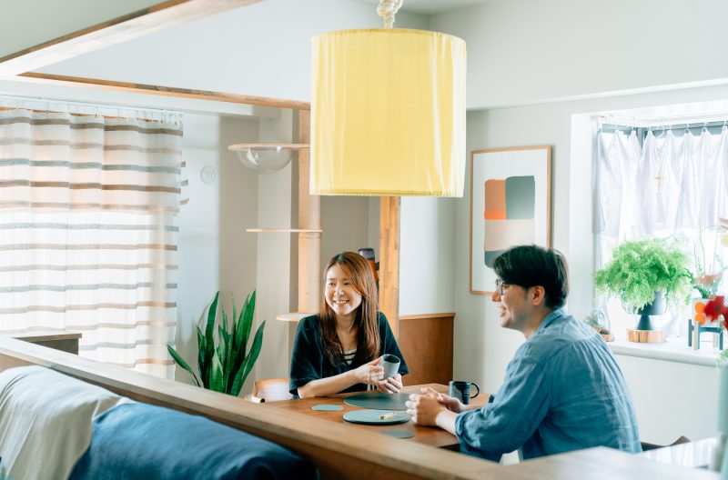 パリの空気をまとった、猫と暮らす家。