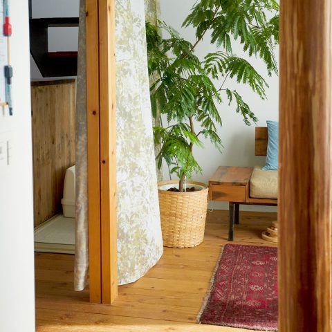 暮らしながら変化を楽しむ「未完成」の空間