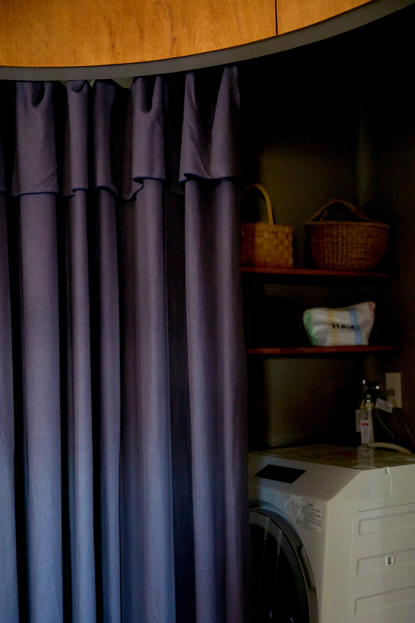 ieno textile、Re.nen、間仕切り、洗濯機
