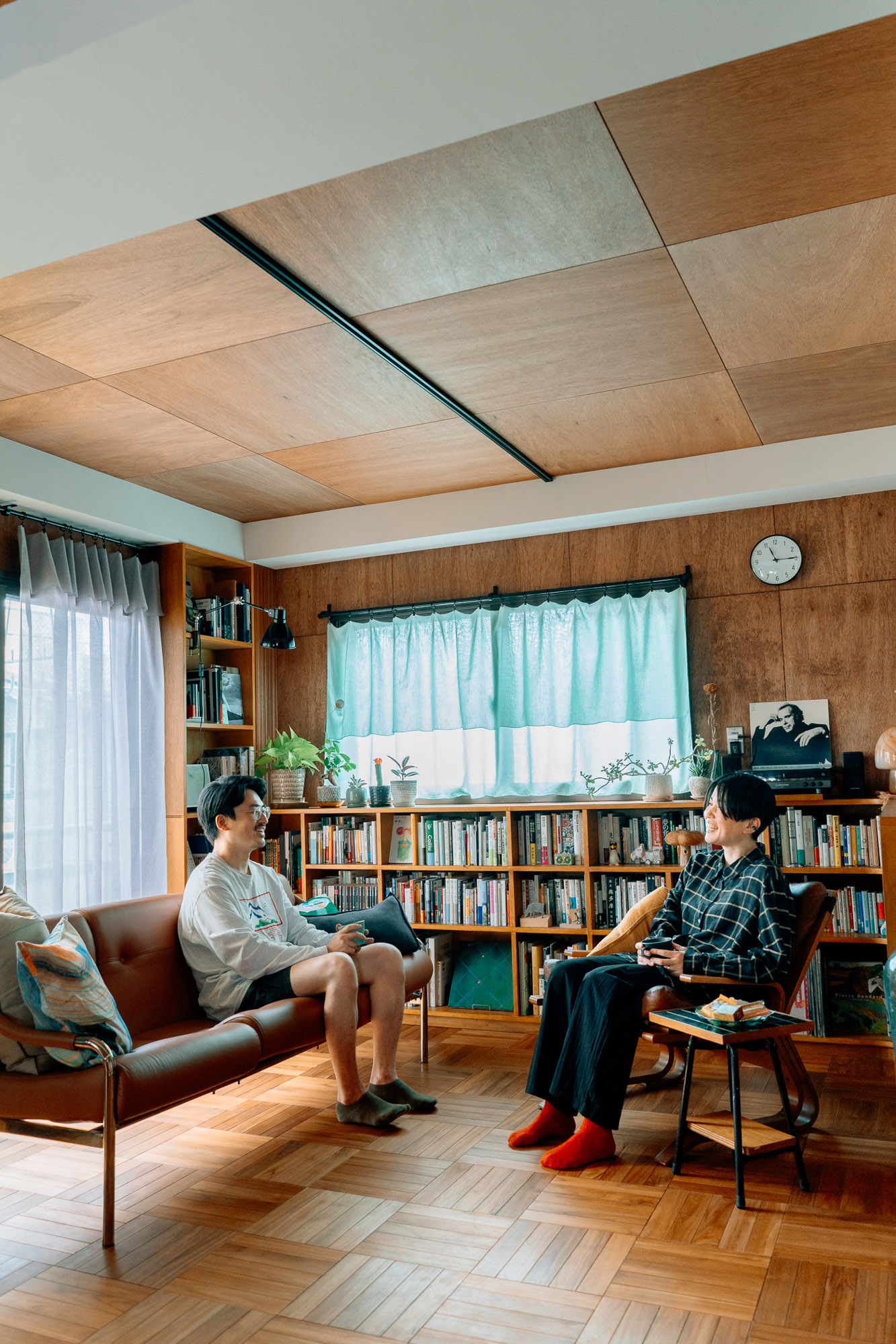 太田遼さん、武政朋子さん、ieno textile