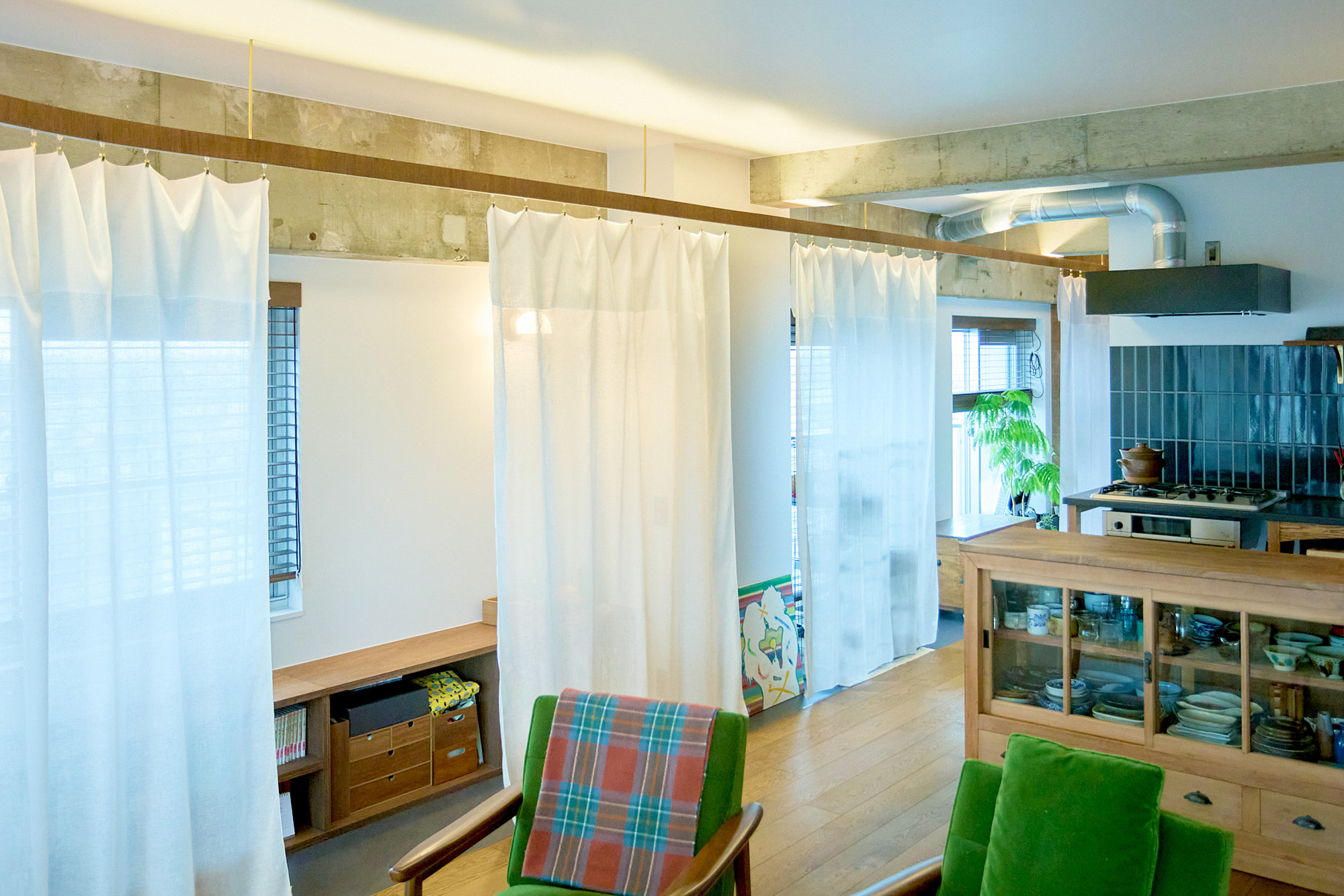 ieno textile,14-23 マルチクロス,TOSS,カリモク60 Kチェア ミニ ソファー karimoku
